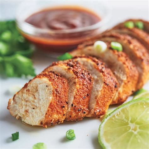 bbq chicken recipe sur la table