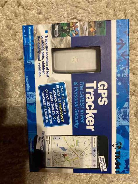 GPS tracker - lokátor - bazar - Hyperinzerce.cz