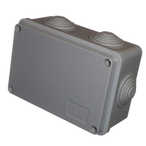 Buy Junction Box With Grommets 120mm X 80mm X 50mm Waterproof IP55 PVC