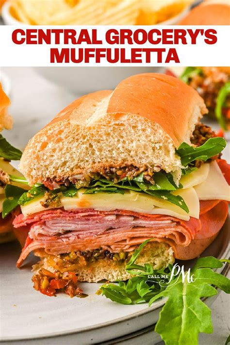 Classic New Orleans Muffuletta Sandwich By Muffuletta