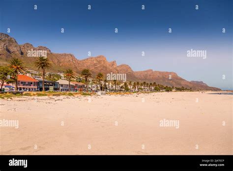 Camps Bay Near Cape Town South Africa Stock Photo Alamy