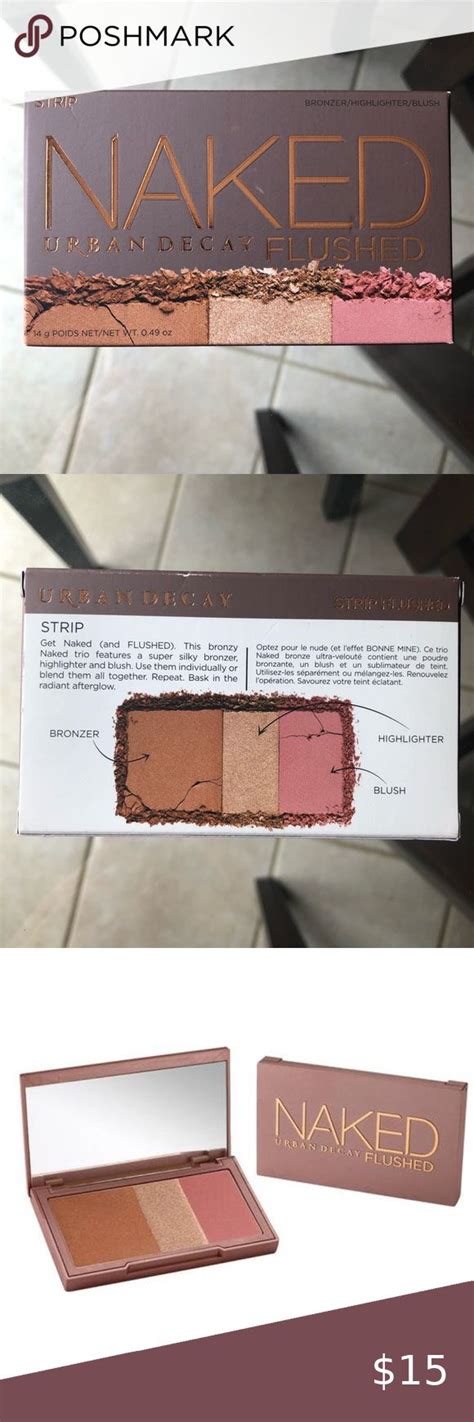 Urban Decay Strip Naked Flushed Palette Brand New In Box