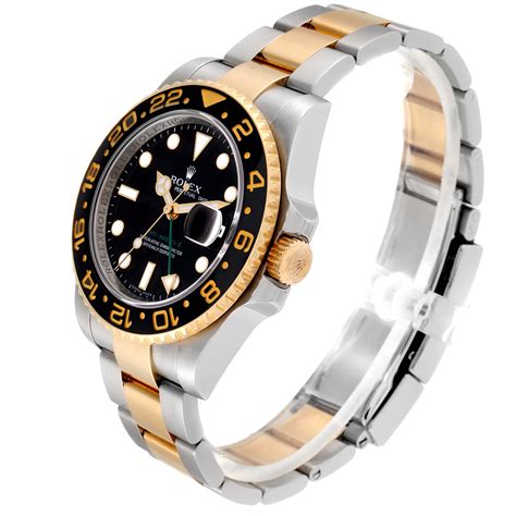 Rolex GMT-Master Steel and Gold (two tone) 116713 | Stock 29326 ...