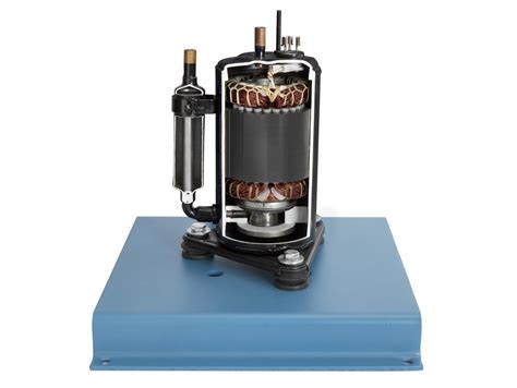 Hermetic Rotary Compressor Cutaway Tech Labs