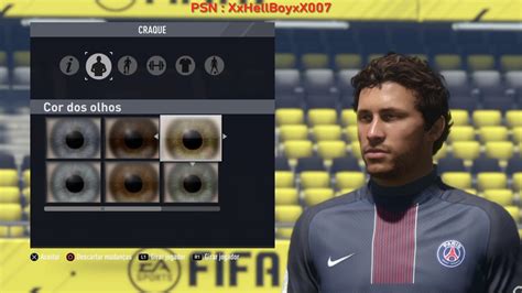 Tutorial Face Neymar Jr Psg Fifa Pro Clubs Youtube