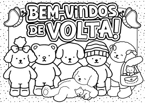 Bobbie Goods Volta As Aulas Para Imprimir - Painel Volta às Aulas Bobbie Goods (para colorir) ~ Ensinar Aprender