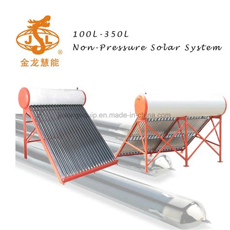 Hot Sell L Compact Non Pressure Solar Geyser For Europe Ce Certificate China Compact Solar