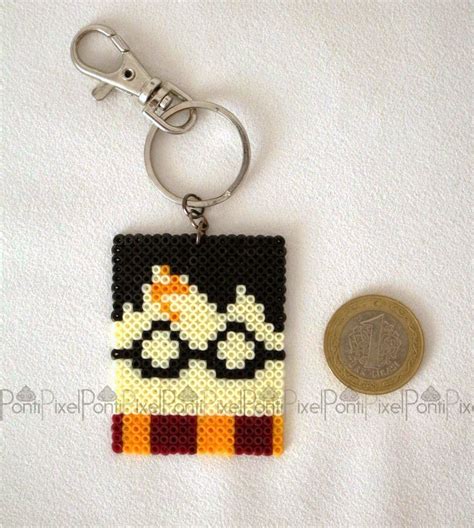 Harry Potter Keyring Hama Beads By Pontipixel Harry Potter Perler