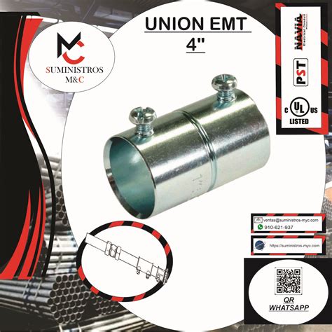 UNION CONDUIT EMT 4" - Suministros M&C