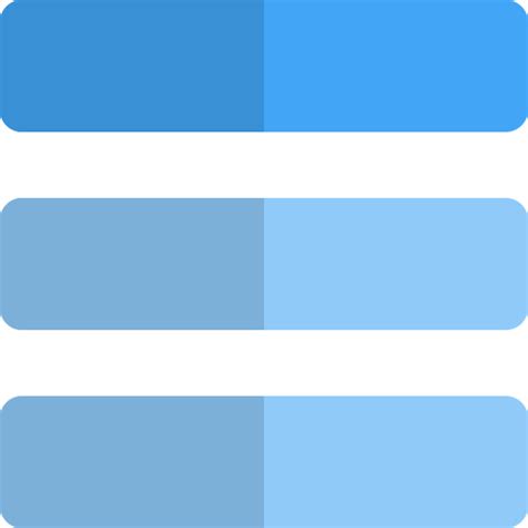 row pixel perfect flat icon