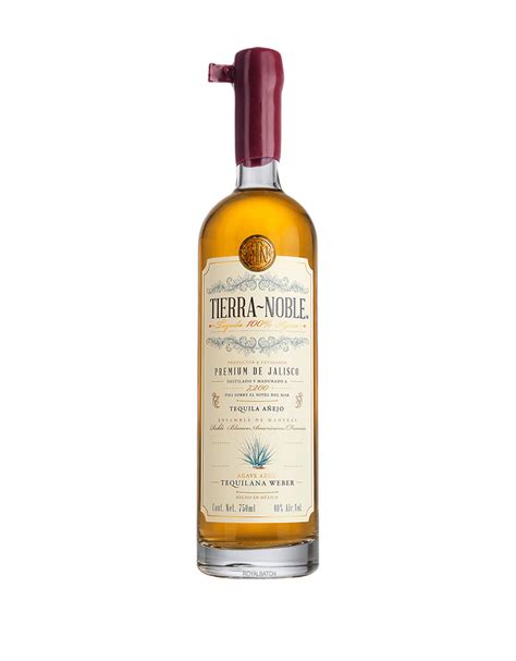 Tierra Noble Anejo Tequila Shop Now Royal Batch