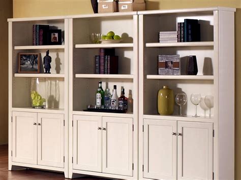 White Bookcase With Doors Uk | Home Design Ideas