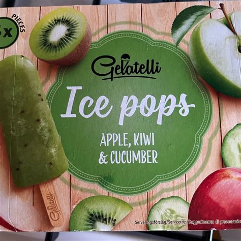 Gelatelli Ice Pops Apple Kiwi E Cucumber Reviews Abillion