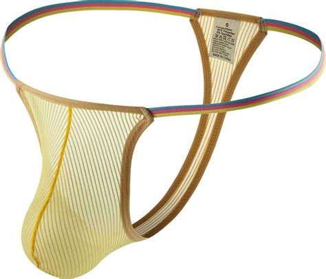 Dimgut Men S Sexy Underwear Transparent Bikini Mesh Thongs String