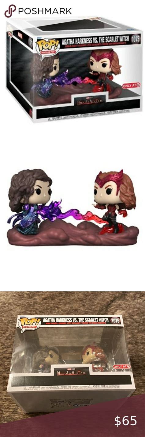 Funko POP Moment Marvel WandaVision Agatha Harkness Vs The Scarlet