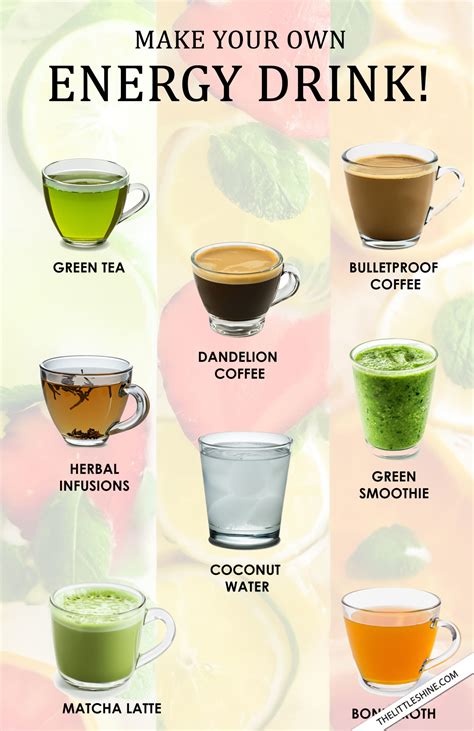 Natural Energy Drinks - The Little Shine