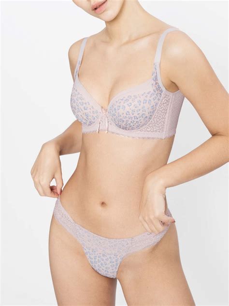 BF 05939 Lace Top Low Rise Thong Pink SATAMI Lingerie 低腰蕾絲丁字褲 粉紅 SATAMI 網上商店