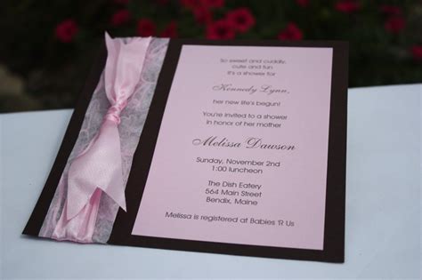 Homemade Invitations - Invitation Design Blog