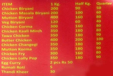 Shama Chicken Corner Menu Menu For Shama Chicken Corner Sector 62 Noida Zomato