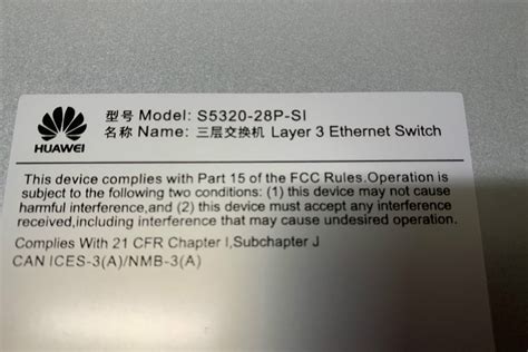 Huawei Switch S-5320-28p- Si 24 Portas Ethernet 10/100/1000 + 4 Gig Sfp ...