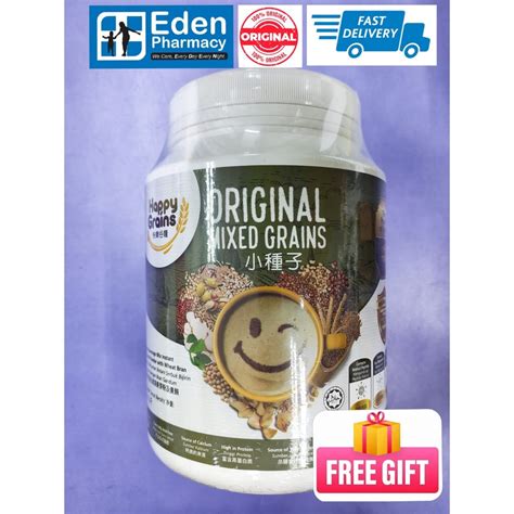 Happy Grains Original Mixed Grains Drink 1 2kg Shopee Malaysia