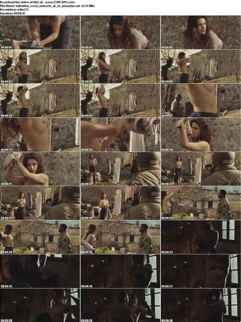 Naked Valentina Cervi In Miracle At St Anna