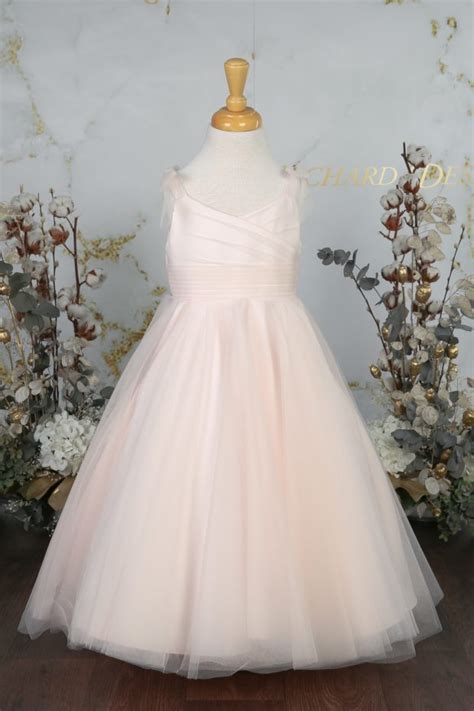 Bow Strap Tulle Dress Richard Designs