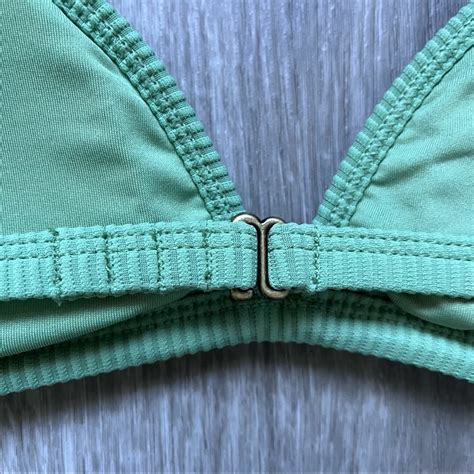 Billabong Tanlines Ceci Triangle Bikini Top Safari Gr Gem