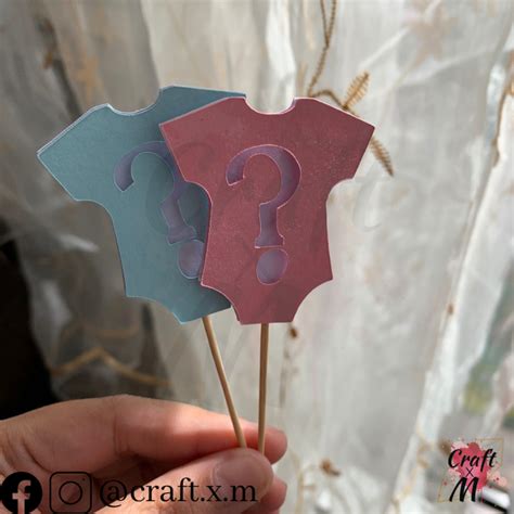 Gender Reveal Cupcake Topper Lazada Ph