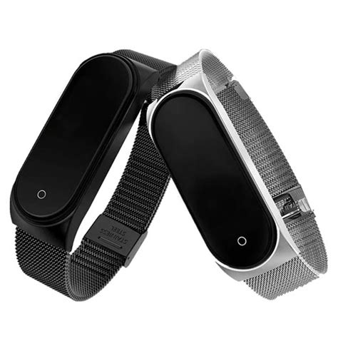 Металлический ремешок iLoungeMax Milanese Loop Silver для Xiaomi Mi