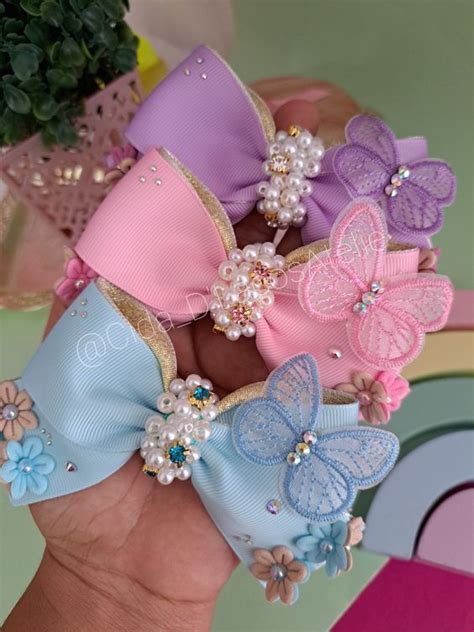 FÁBRICA DE LAÇOS E TIARAS Diy hair accessories ribbon Diy hair