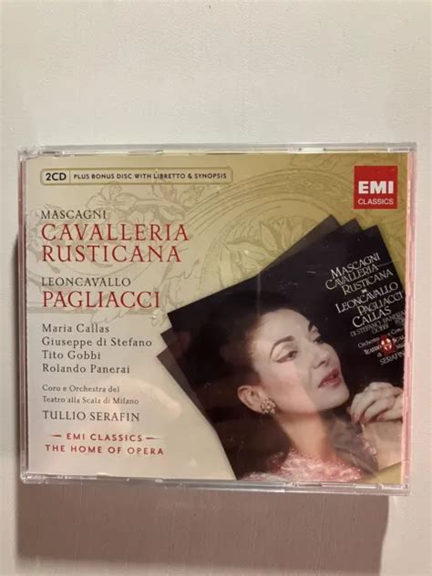 Mascagni Cavalleria Rusticana Leoncavallo Pagliacci Maria Callas Sealed