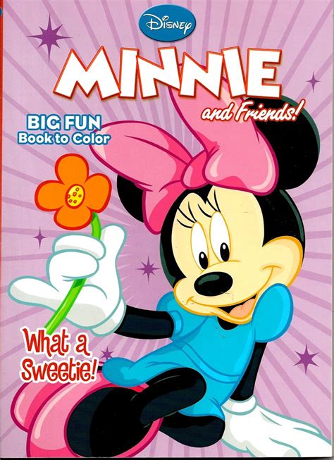 Disney Minnie Mouse Big Fun Book To Color Smiles All Around By Walt