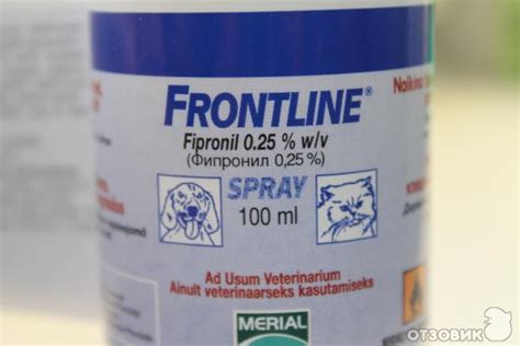 Отзыв о Спрей от блох и клещей Frontline | С ним моя собака забыла, кто ...