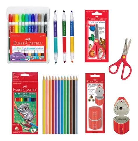 Faber Castell Juego De Suministros Para El Regreso A Clases Mercadolibre