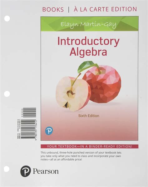 Introductory Algebra Martin Gay Elayn Amazon Books