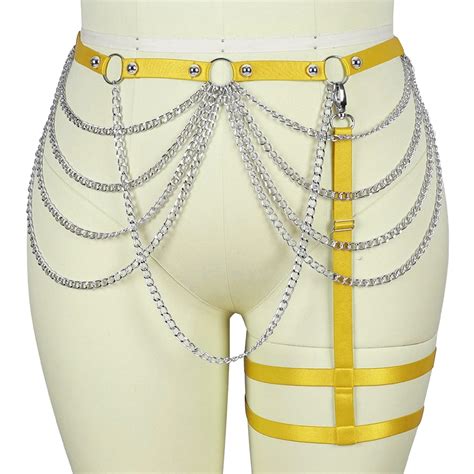 Bdsm Body Harness For Busty Women Sexy Plus Size Lingerie Erotic Punk