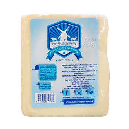 SuperMarket Sigo Costazul QUESO MOZZARELLA MASTER CHEESE PORCION 500 G