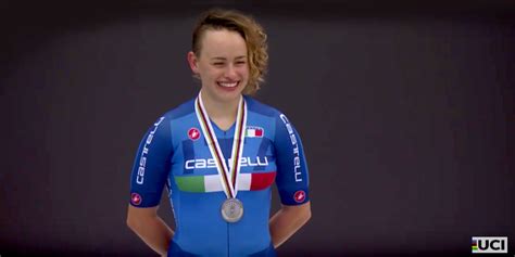 Pedale Rosa Campionati Del Mondo Su Pista Junior Una Gloria Manzoni