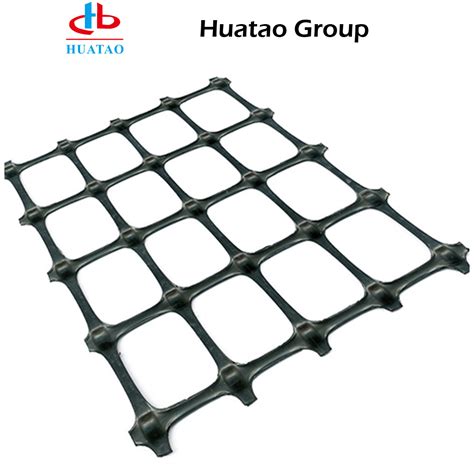 Uniaxial Geogrid Biaxial Geogrid Plastic Grid Polyester Fiberglass