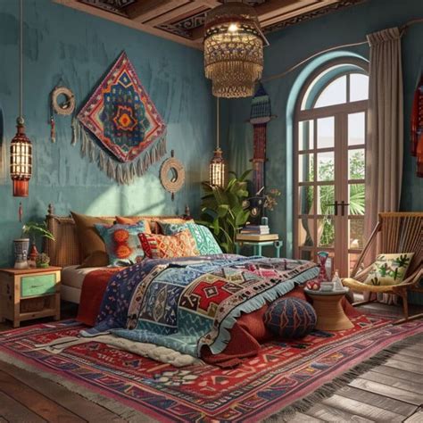 24 Bohemian Interior Design Ideas: Embrace Eclectic Style and Vibrant ...