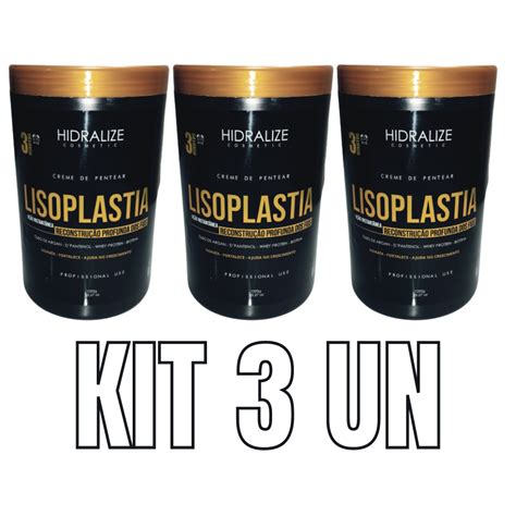 Kit Un M Scara De Hidratacao Lisoplastia Kg Shopee Brasil