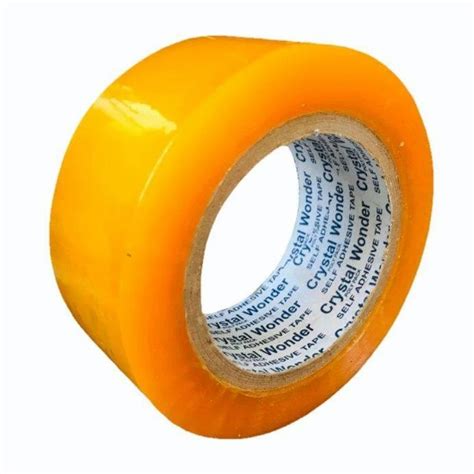 Crystal Wonder Yellow Bopp Self Adhesive Tape At Rs Piece Bopp