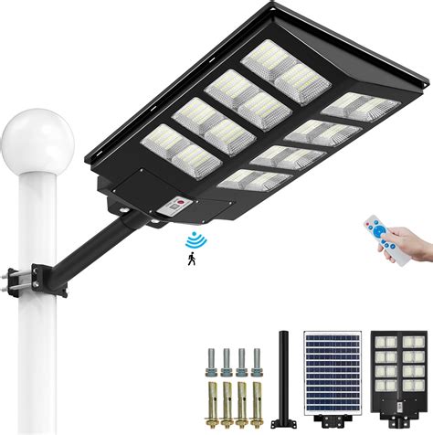 L Mpara Solare Exteriores W Led Lm Farolas Solares Luces