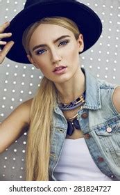 Blonde Ponytail Images Stock Photos Vectors Shutterstock