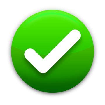 Green Check Mark Green Checkmark Green Tick Mark Green PNG And