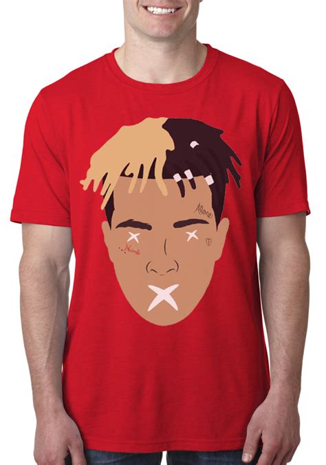 Xxxtentacion Half Sleeve Red T Shirt Shark Shirts