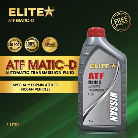 Elite ATF MATIC-D AUTOMATIC TRANSMISSION FLUID 1Litre | Shopee Malaysia
