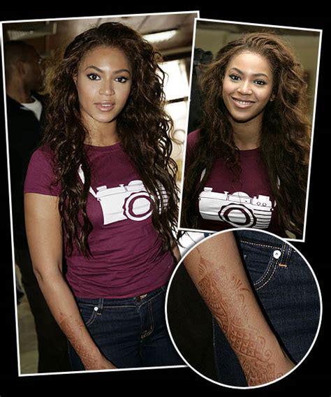 Beyonce Tattoos