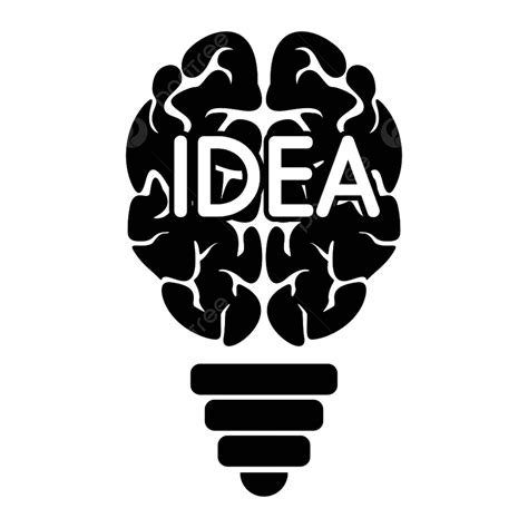 Brain Idea Mind Vector Hd Images Mind Idea Logo Simple Vector